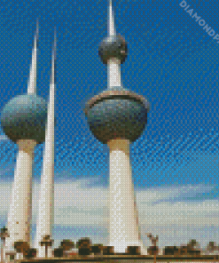 Kuwait Towers Diamond Paintings