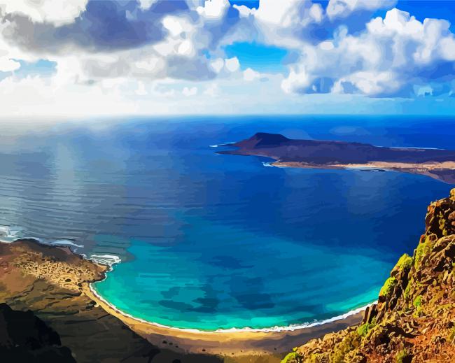 Lanzarote Landscape Diamond Paintings