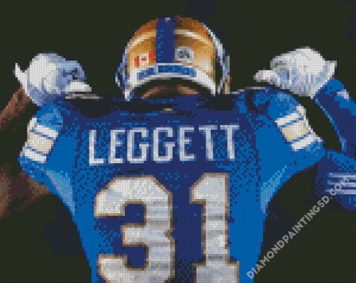 Leggett Blue Bombers Diamond Paintings