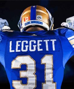 Leggett Blue Bombers Diamond Paintings