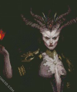 Lilith Queen Of Dark Diamond Paintings