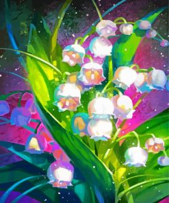 Lily of Valley Bouquet Diamond Paintings