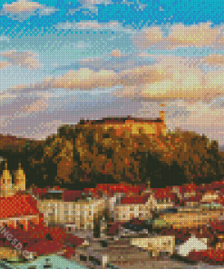 Ljubljana Castle Diamond Paintings