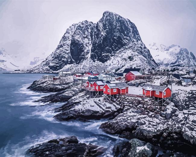 Lofoten Norway Diamond Paintings