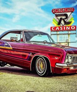 Lowrider Car Diamond Paintings