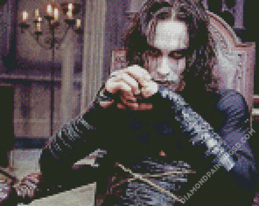 The Crow Movie Actor Diamond Paintings