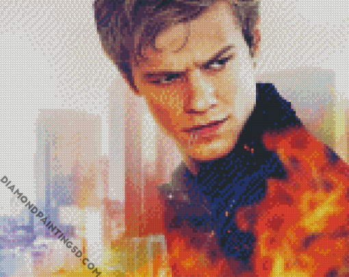 MacGyver Illustration Diamond Paintings