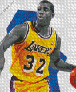 Magic Johnson Diamond Paintings