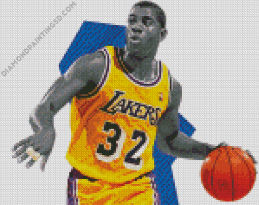 Magic Johnson Diamond Paintings