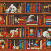 Magic Library Diamond Paintings