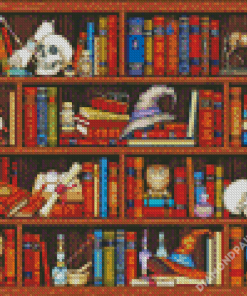 Magic Library Diamond Paintings