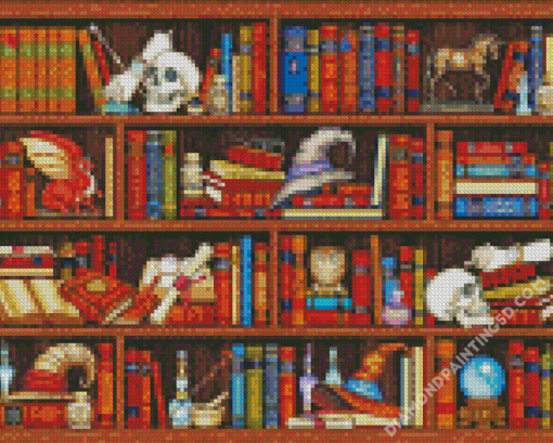 Magic Library Diamond Paintings