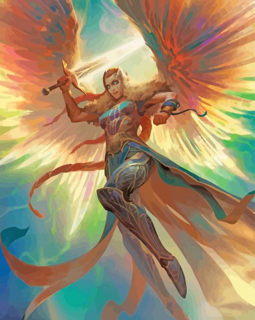 Magic The Gathering Warrior Diamond Paintings