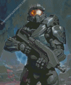 Master Chief Halo Diamond Paintings