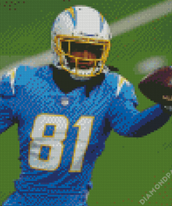 Mike Williams LA Chargers Diamond Paintings