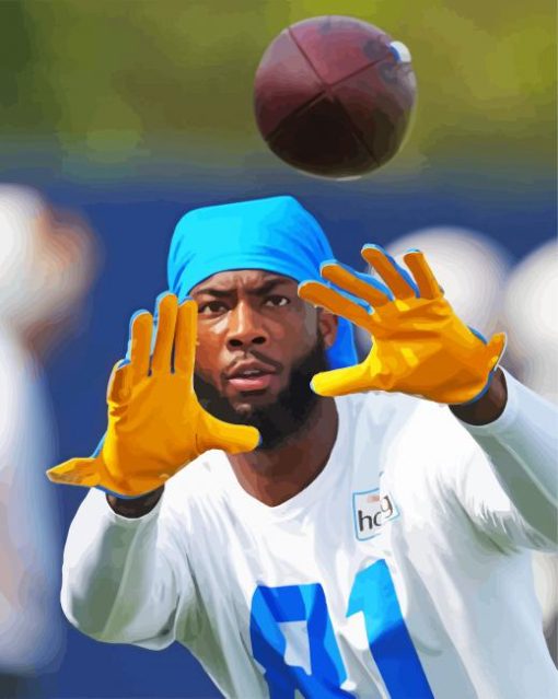 Mike Williams LA chargers Player Diamond Paintings