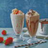 Milkshake Drinks Diamond Paintings