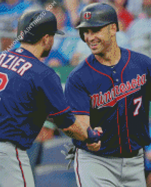 Minnesota Twins Players Diamond Paintings