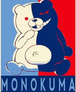 Monokuma Pop Art Diamond Paintings