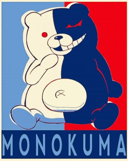 Monokuma Pop Art Diamond Paintings