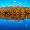 Mount Katahdin Reflection Diamond Paintings