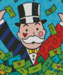 Mr Monopoly Diamond Paintings