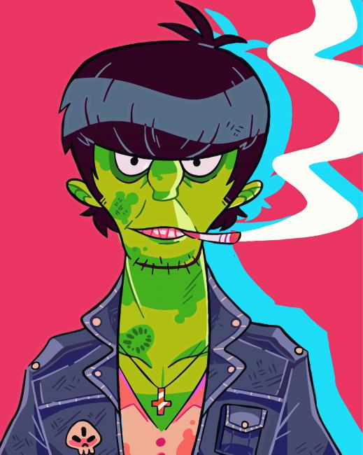 Murdoc Niccals Art Diamond Paintings