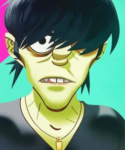 Murdoc Niccals Character Diamond Paintings