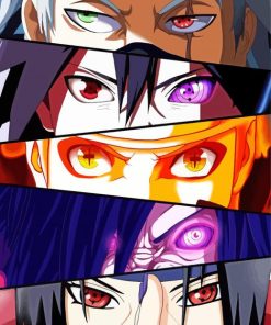 Naruto Eyes Characters Diamond Paintings