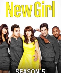 New Girl Sitcom Diamond Paintings