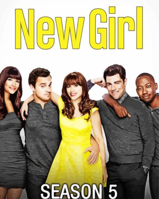 New Girl Sitcom Diamond Paintings