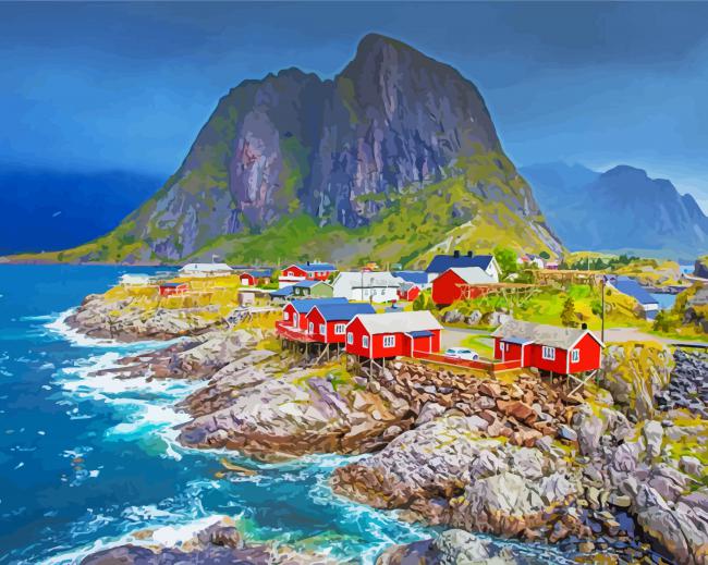 Norway Lofoten Diamond Paintings