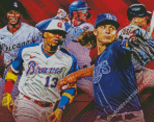 Aesthetic MLB Player Diamond Paintings