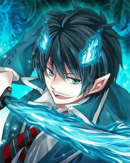 Okumura Blue Exorcist Anime Diamond Paintings