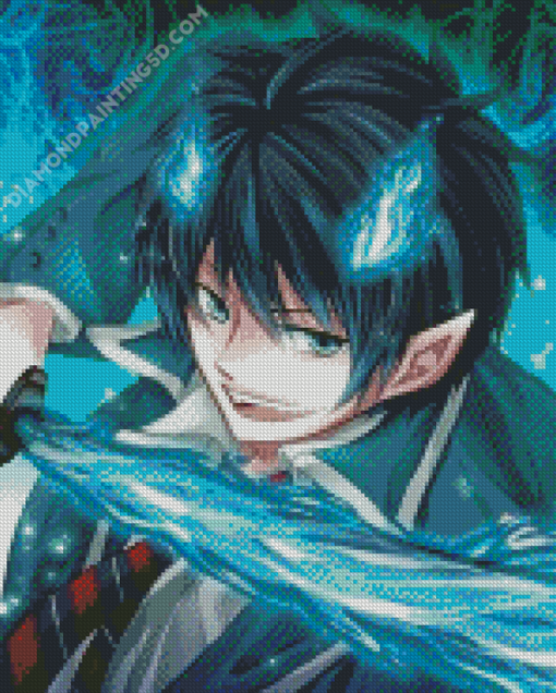 Okumura Blue Exorcist Anime Diamond Paintings