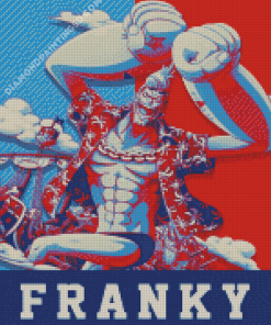 One Piece Franky Poster Diamond Paintings