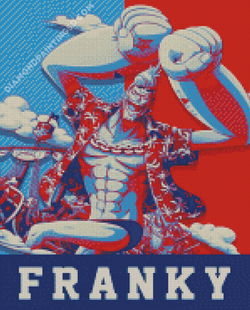 One Piece Franky Poster Diamond Paintings