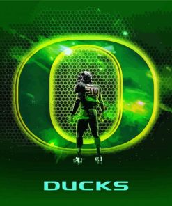 Oregon Ducks Football Diamond Paintings