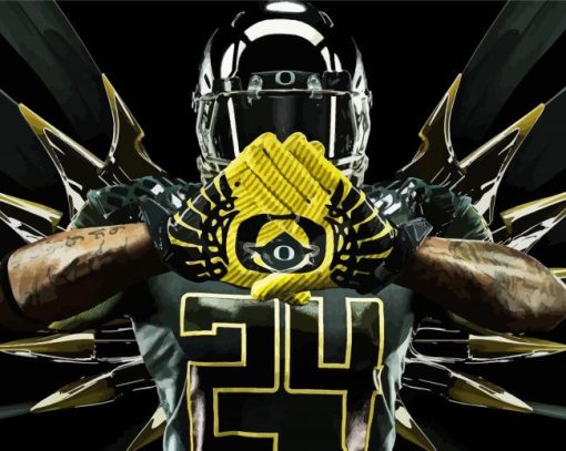 Oregon Football Club Player Diamond Paintings