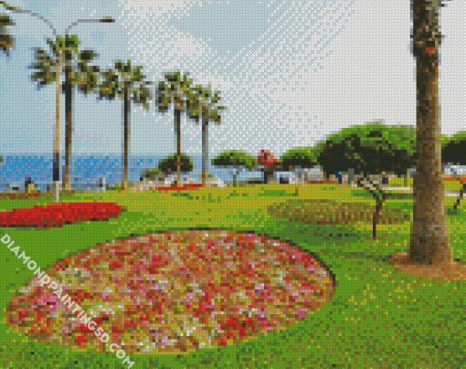 Parque Del Amor Lima Diamond Paintings