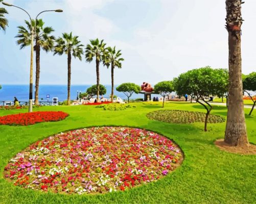 Parque Del Amor Lima Diamond Paintings