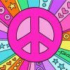 Peace Symbol Diamond Paintings