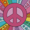 Peace Symbol Diamond Paintings