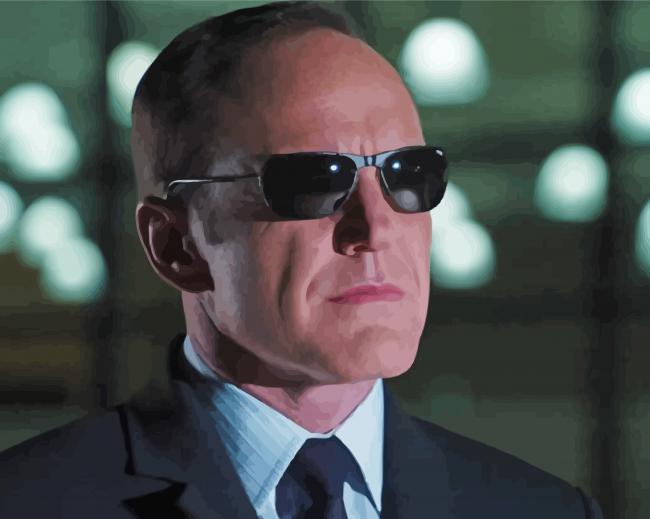 Phil Coulson Movie Character Diamond Paintings