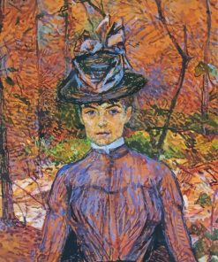 Portrait of Suzanne Valadon Toulouse Lautrec Diamond Paintings