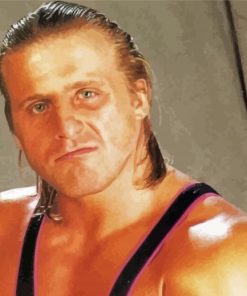 Professional Wrestler Owen Hart Diamond Paintings