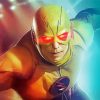 Reverse Flash Character Diamond Paintings