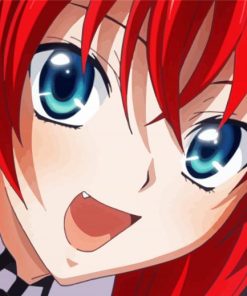 Rias Gremory Anime Character Diamond Paintings