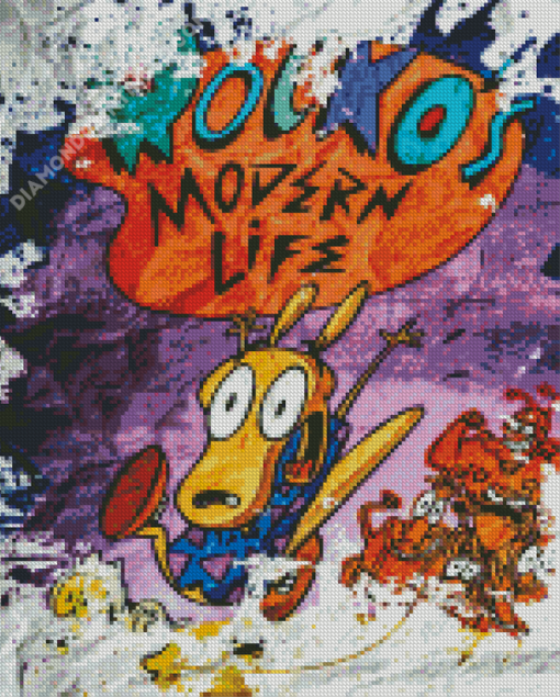 Rockos Modern Life Art Diamond Paintings