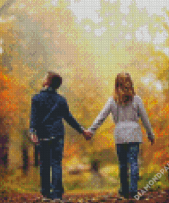 Romantic Forest Walk Diamond Paintings